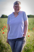 Ebook / Schnittmuster lillesol women No.72 Sommerbluse "Lavina" *mit Video Nähanleitung*