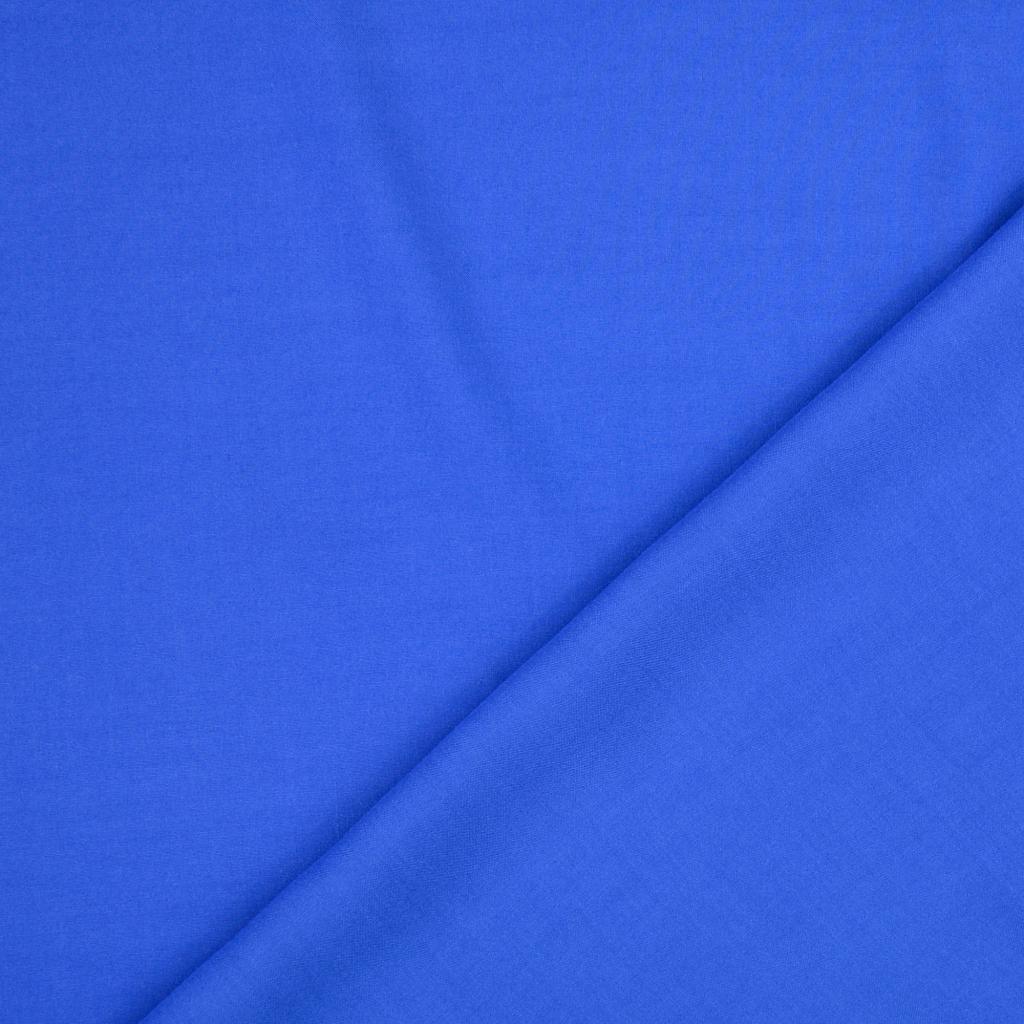 Viskose Popeline uni - royalblau