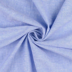 Leinen-Baumwolle meliert - blau *Videovorstellung*