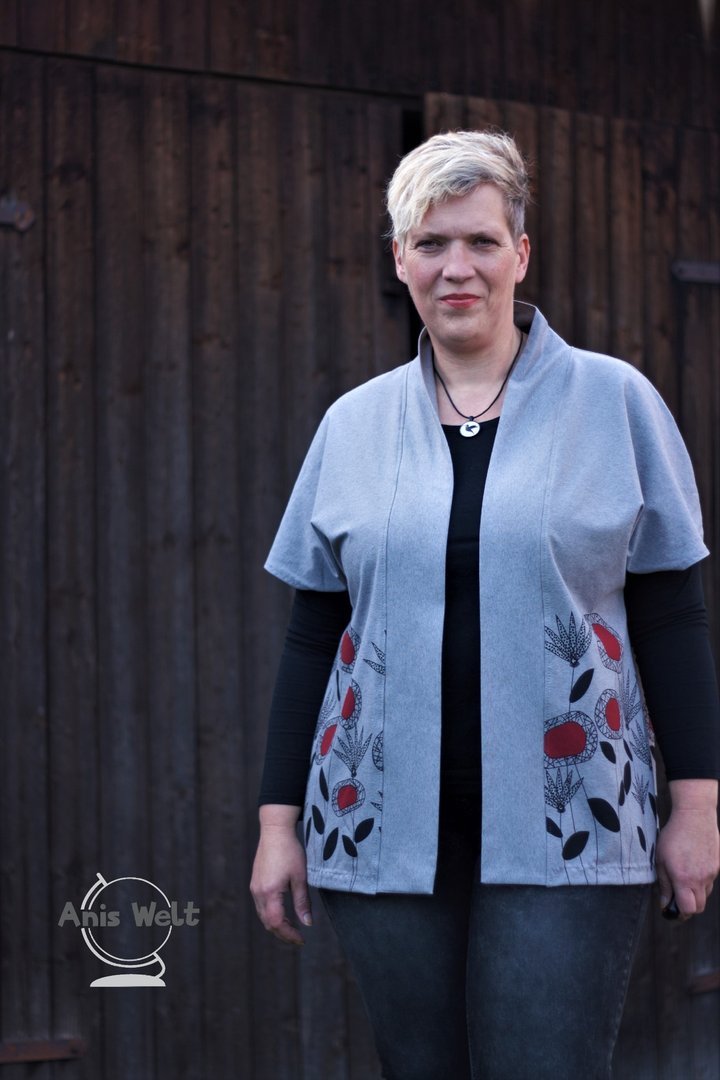 Ebook / Schnittmuster lillesol women No.37 Westigan *mit Video Nähanleitung*
