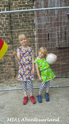 Ebook / Schnittmuster lillesol basics No.62 Jerseykleid & Shirt * mit Video-Nähanleitung *
