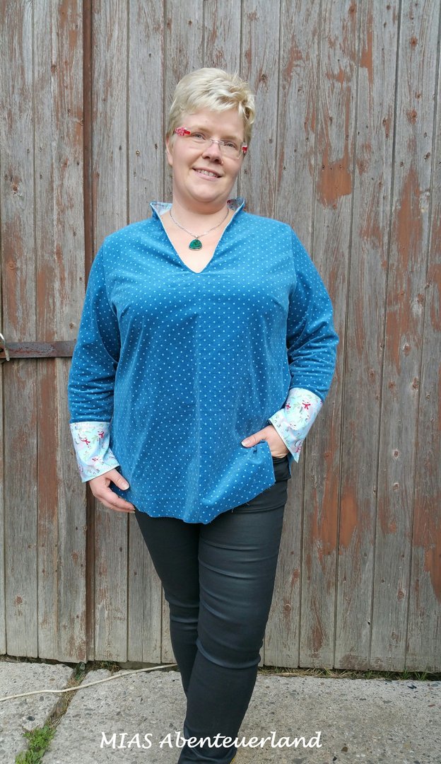 Ebook / Schnittmuster lillesol women No.38 Flora-Bluse *mit Video Nähanleitung*