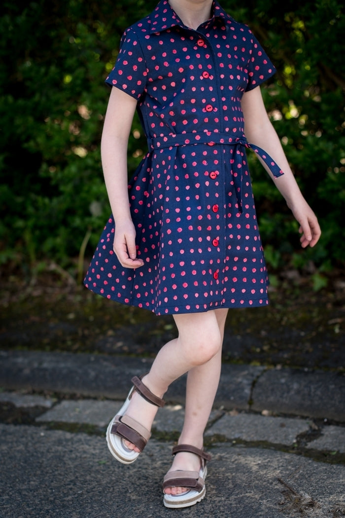 Ebook / Schnittmuster lillesol basics No.68 Hemdbluse & Kleid Camisa *mit Video-Nähanleitung*
