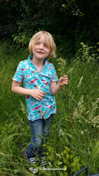 Ebook / Schnittmuster lillesol basics No.69 Kleid & Shirt Miaflora *mit Video-Nähanleitung*
