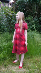 Ebook / Schnittmuster lillesol basics No.69 Kleid & Shirt Miaflora *mit Video-Nähanleitung*