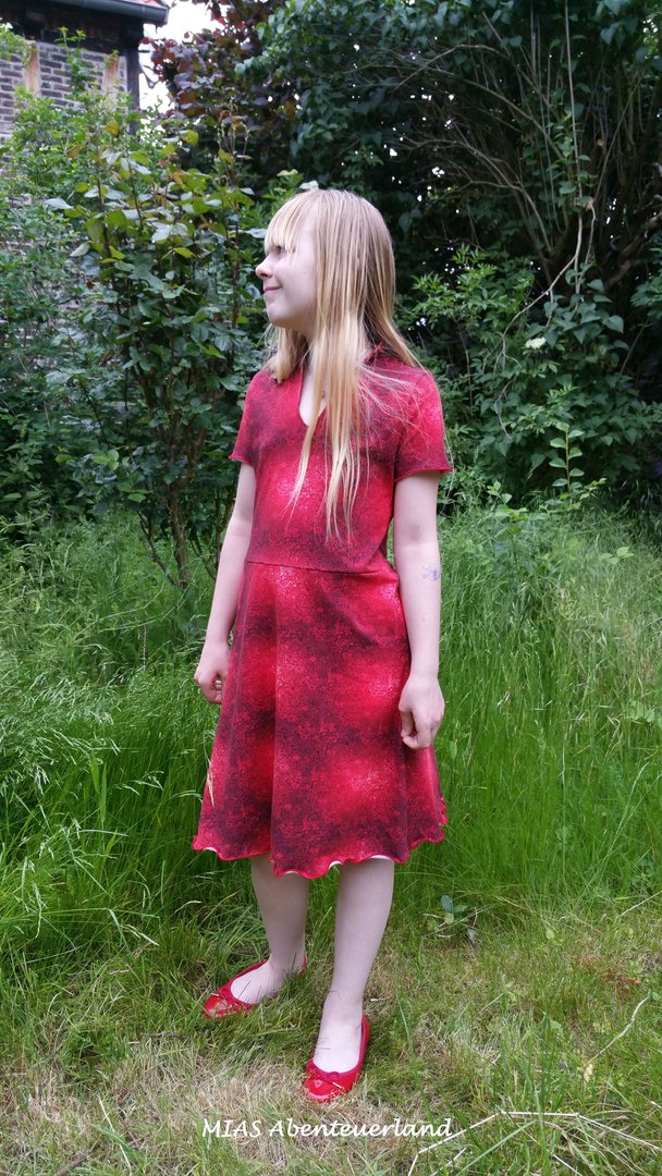 Ebook / Schnittmuster lillesol basics No.69 Kleid & Shirt Miaflora *mit Video-Nähanleitung*