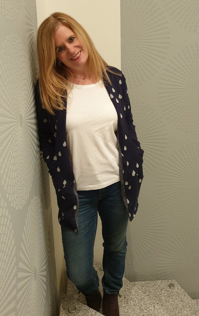 Designbeispiel: lillesol women No.52 Frühlings-Cardigan