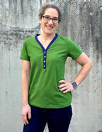 Papierschnittmuster lillesol women No.53 Shirt mit Knopfleiste *mit Video-Nähanleitung*✂✂✂
