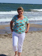 Ebook / Schnittmuster lillesol women No.56 Basic T-Shirt *mit Video Nähanleitung*