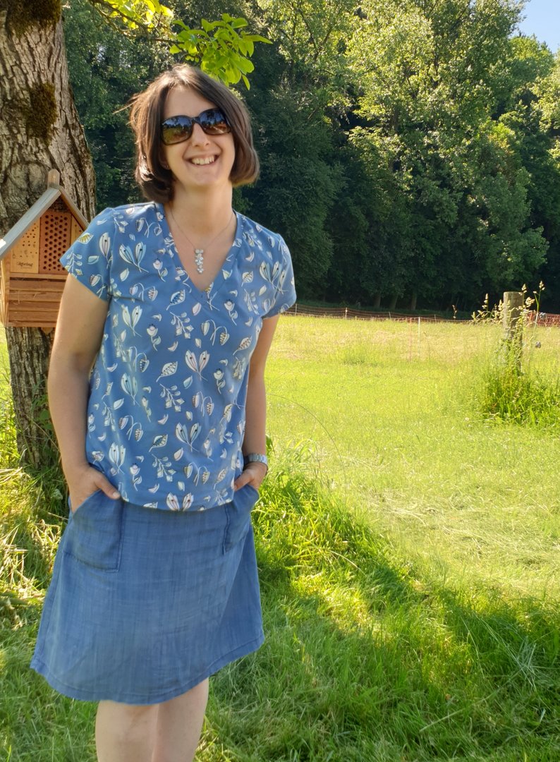 Designbeispiel: lillesol women No.56 Basic T-Shirt