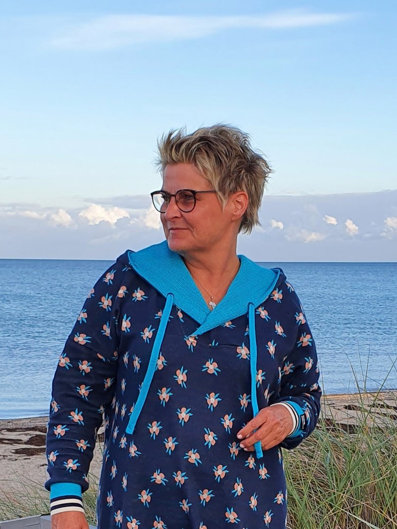 Designbeispiel: lillesol women No.58 Oversize-Hoodie