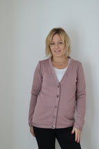 Designbeispiel: lillesol women No.59 Basic-Strickjacke