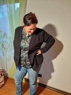 Designbeispiel: lillesol women No.59 Basic-Strickjacke