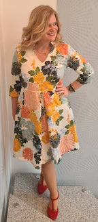 Designbeispiel: lillesol women No.60 Kleid "Magnolia" mit Video-Nähanleitung
