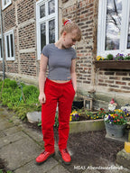 Designbeispiel: lillesol women No.62 Tapered Hose "Paula" Video-Nähanleitung