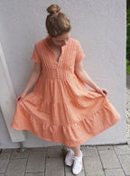 Designbeispiel: lillesol women No.64 Biesen-Kleid "Laurelia"