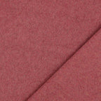 Organic Fleece - bordeauxrot meliert