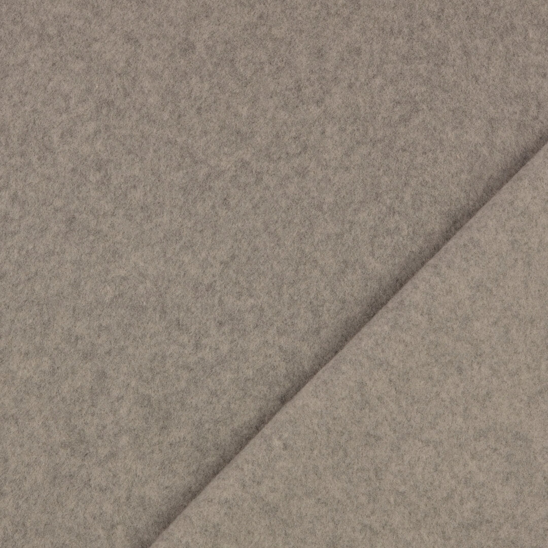 Organic Fleece - grau meliert