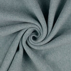 Organic Fleece - mintgrün meliert