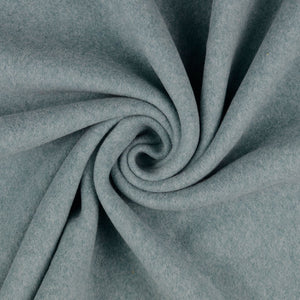 Organic Fleece - mintgrün meliert