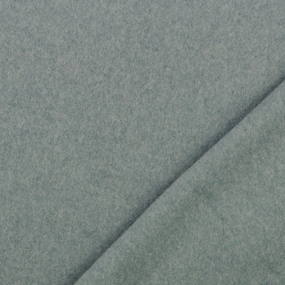 Organic Fleece - mintgrün meliert