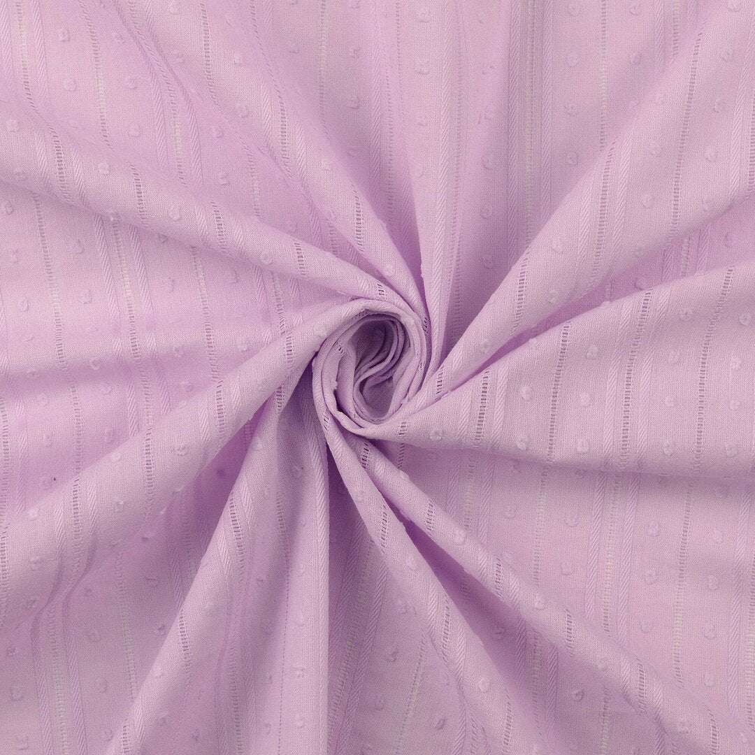 Baumwoll-Voile Dobby - flieder