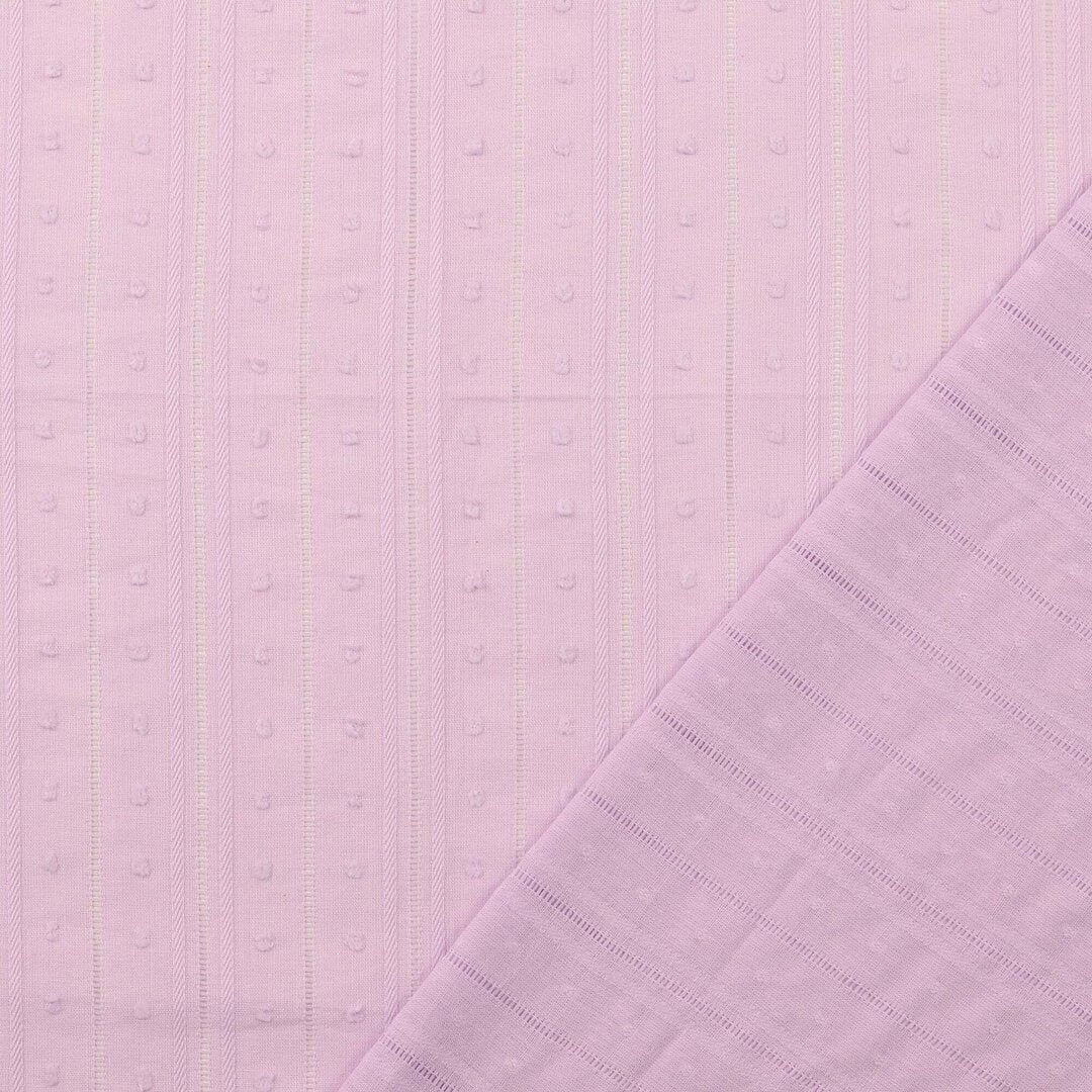 Baumwoll-Voile Dobby - flieder