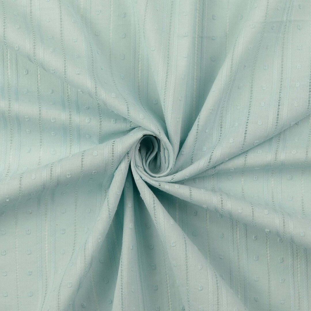 Baumwoll-Voile Dobby - mint