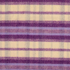 Mantelflausch Karo klein - purple *Videovorstellung*