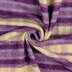Mantelflausch Karo klein - purple *Videovorstellung*