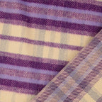 Mantelflausch Karo klein - purple *Videovorstellung*
