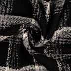 Manteltweed Karo - schwarz *Videovorstellung*