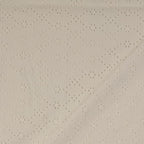 Baumwoll-Voile mit Stickerei - Blumenkaros offwhite *Videovorstellung* - Reststück 2,15m