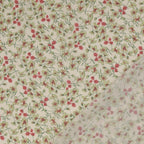 Viskose Popeline Blüten romantisch - grün *Videovorstellung*
