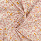Viskose Popeline Blüten romantisch - rosé *Videovorstellung*