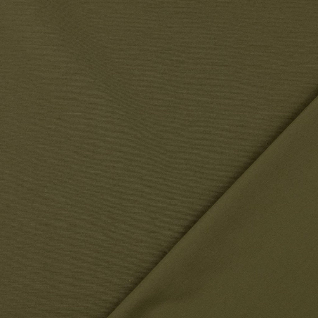 Leichter Trenchcoat-Stoff water-repellant - oliv *Videovorstellung*