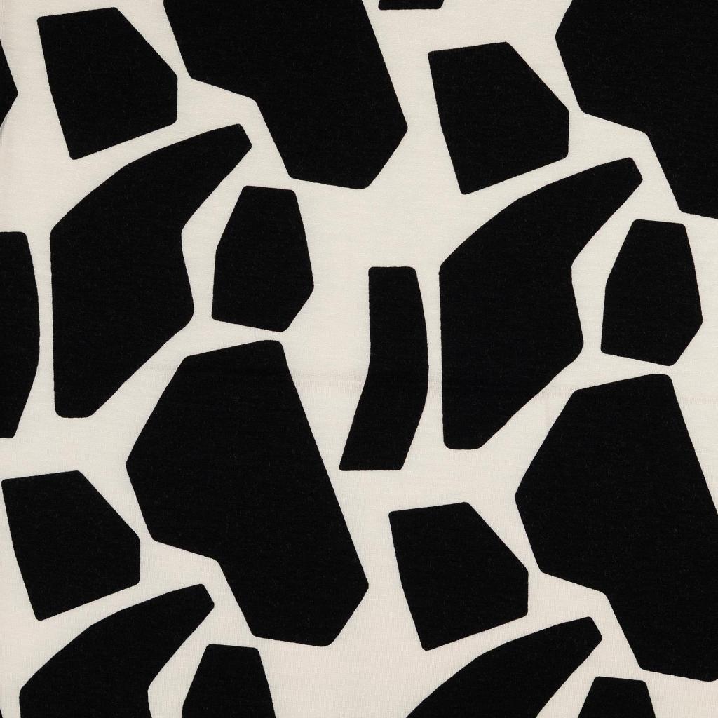 Viskosejersey Black&White - Giraffe *Videovorstellung*