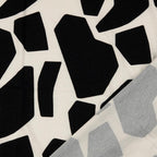 Viskosejersey Black&White - Giraffe *Videovorstellung*