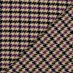 Manteltweed Hahnentritt - violett *Videovorstellung*