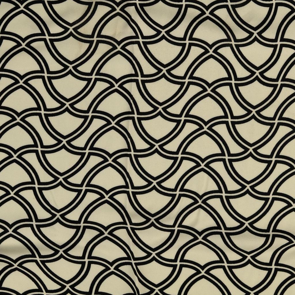 Viskose Twill "wavelines" - offwhite *Videovorstellung*