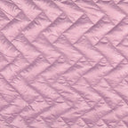 Wattierter Steppstoff Rechteck-Geflecht - mauve *Videovorstellung*