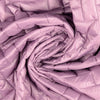 Wattierter Steppstoff Rechteck-Geflecht - mauve *Videovorstellung*