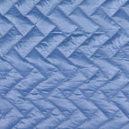 Wattierter Steppstoff Rechteck-Geflecht - jeansblau *Videovorstellung*