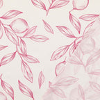 Baumwoll Popeline "Zitronen" - pink *Videovorstellung*