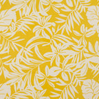 Baumwoll Voile "Palms" - gelb