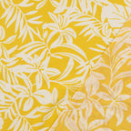 Baumwoll Voile "Palms" - gelb
