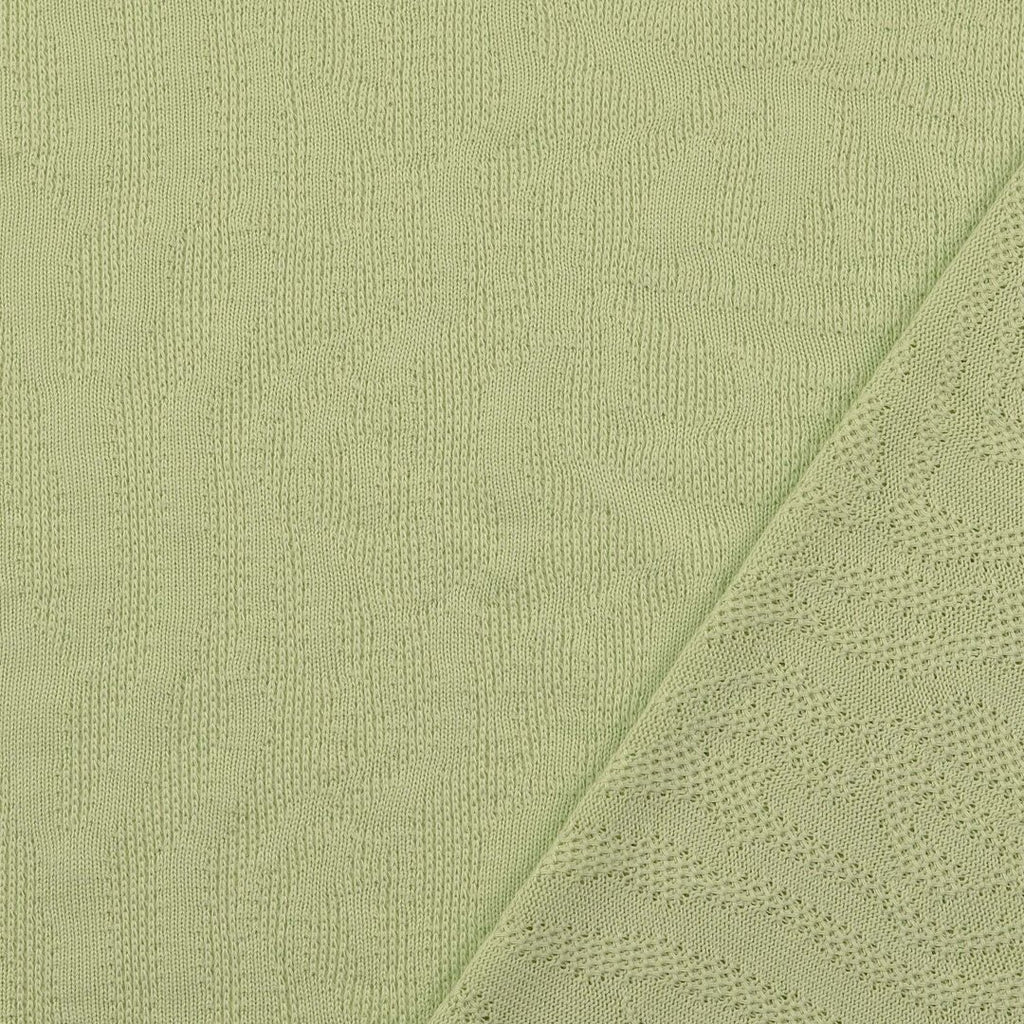 Baumwoll Strick "Struktur" - mint