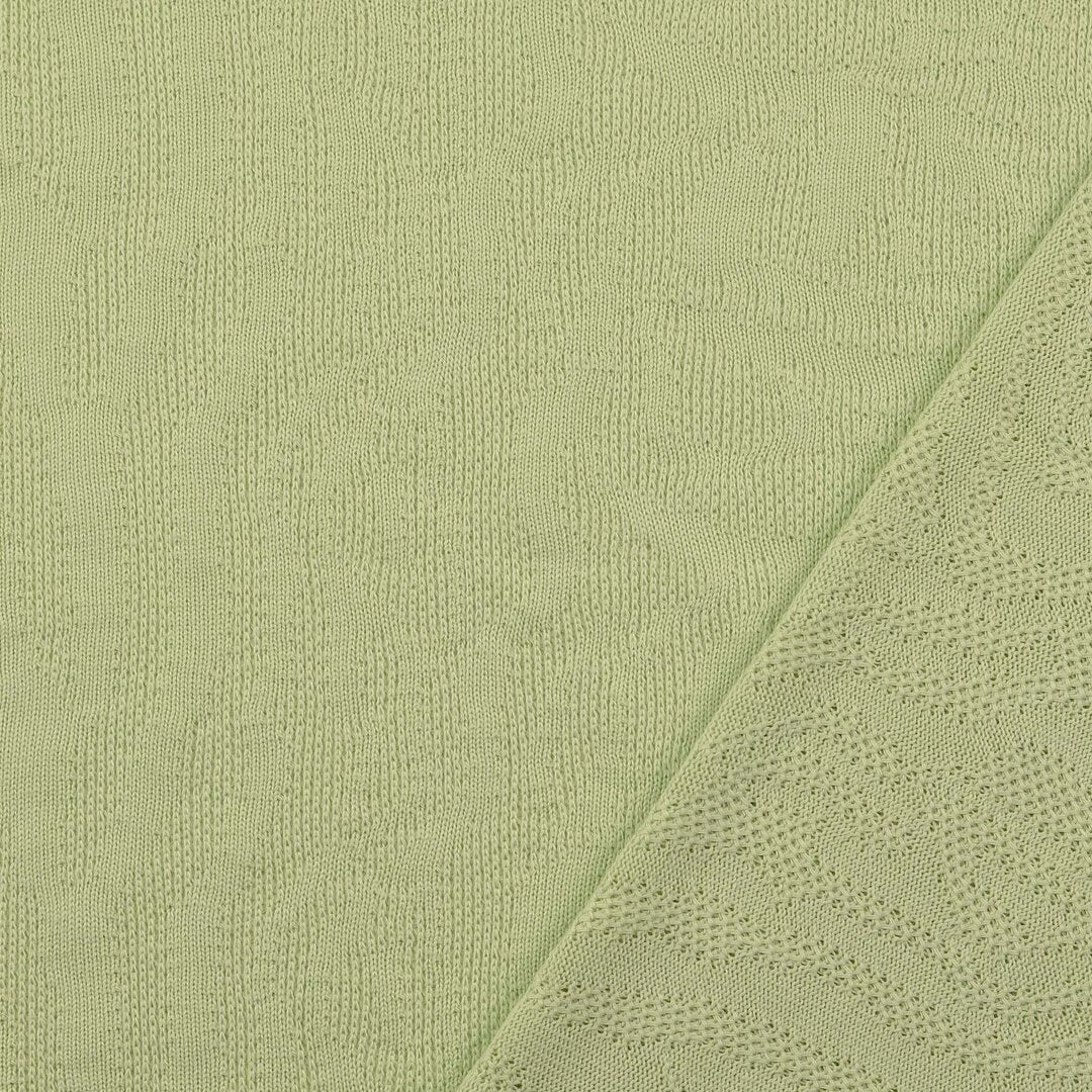Baumwoll Strick "Struktur" - mint