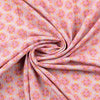 Baumwolle "Vintage" Blumenornamente - pink *Videovorstellung*