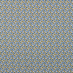 Baumwoll-Seersucker - vintage Kirschen blau